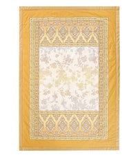 Thumbnail for Bassetti AGRIGENTO plaid made of 100% cotton in the color ORO Y1, dimensions: 135x190 cm - 9330119 on sale