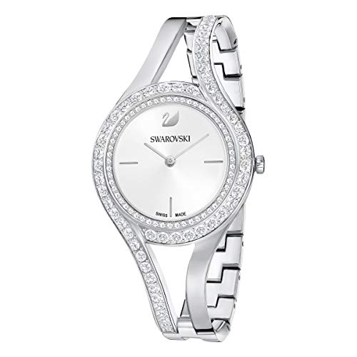 Swarovski Eternal watch, metal bracelet, silver-colored, stainless steel on sale