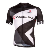 Thumbnail for NALINI 02865301100C553.10 Borgo Men's T-Shirt BLACK/GERM RED/GREY 3 on Sale