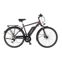 Thumbnail for Fischer E-Bike Trekking, VIATOR 1.0 Elektrofahrrad für Damen, RH cm, Hinterradmotor 45 Nm, 48 V Akku, dunkel anthrazit matt, 28 Zoll im Sale