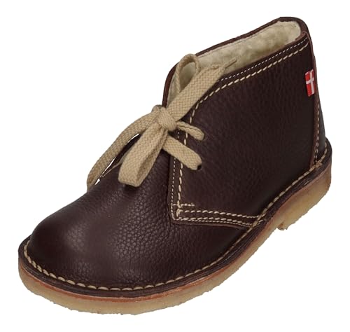 Duckfeet gefütterte Damen Stiefeletten GRENÅ 328 choco, im Sale