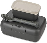 Thumbnail for CANDY READY lunch box set + cutlery set nature ash gray on sale