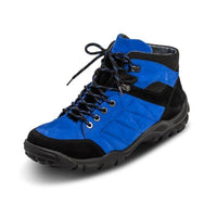 Thumbnail for VITAFORM Bequeme Trekking– Stiefelette Nubukleder für Männer – Austauschbares Komfortfußbett mit Luftpolster – Halbhohe Wanderschuhe mit rutschhemmender Sohle– Wasserabweisendes Leder– Blau 43 im Sale