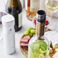 Thumbnail for ZWILLING Fresh & Save Vacuum Wine Stopper Set, 3-piece, grey on sale