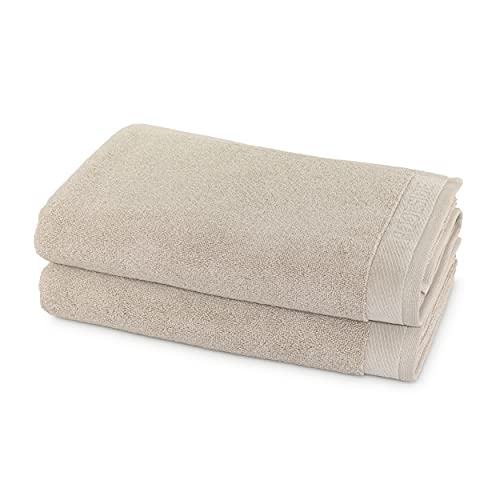 möve Poolside Handtuch-Set, Made in Germany, 100% Baumwolle, Cashmere 2 * 67x140 im Sale