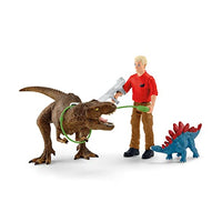 Thumbnail for schleich 41465 Tyrannosaurus Rex Angriff, für Kinder ab 5-12 Jahren, DINOSAURS - Spielset im Sale