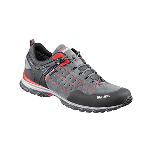 Meindl Herren Leichtwanderschuh Ontario Men GTX Trekking-& Wanderhalbschuhe, Rot Anthrazit, 44.5 EU im Sale