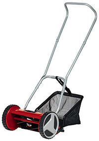 Thumbnail for Einhell Hand-Rasenmäher GC-HM 300 (für bis zu 150m², 30cm Schnittbreite, kugelgelagerte Mähspindel mit 5 hochwertigen Stahlmessern, 4-stufige Schnitthöheneinstellung 13-37mm, 16l-Fangkorb), Mehrfarbig im Sale