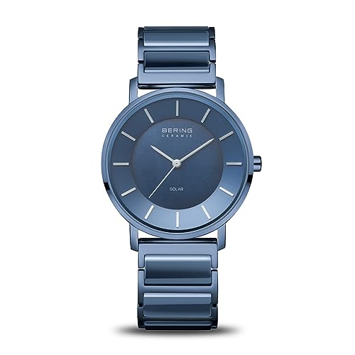 BERING Women's Analog Japanese Quartz Watch with Stainless Steel Bracelet 19535-797 on Sale