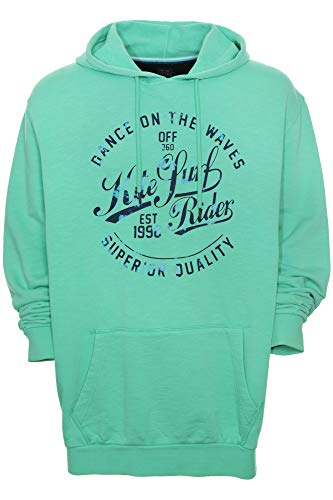 Kitaro Hoody Kapuzenpullover Sweatshirt Sweat Shirt Herren, Farbe:rosa, Herrengrößen:XLT im Sale