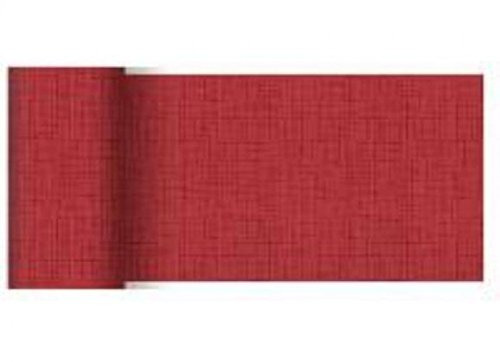 Duni Dunicel Tischläufer Linnea Bordeaux 0,15 x 20 m im Sale