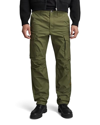 G-Star Men's Core Regular Cargo Pants, Black (dk Black D24309-D517-6484), 34W / 32 on sale