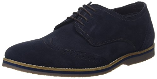 Hush Puppies Herren Sebastian Wingtip Derbys, Blau (Navy) im Sale