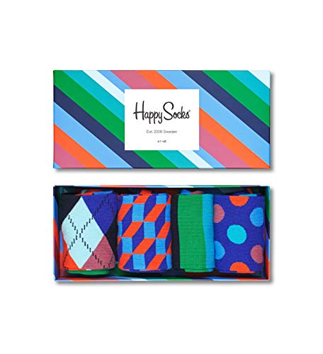 HappySocks 2-Pack Beer Socks, farbenfrohe und verspielte, Socken für Männer und Frauen, Grün (36-40) im Sale