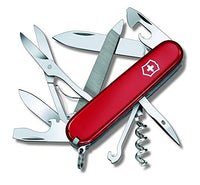 Thumbnail for Victorinox Swiss Army Knife, Mountaineer, Multitool, Swiss Army Knife with 18 functions, blade, corkscrew, can opener, red on sale
