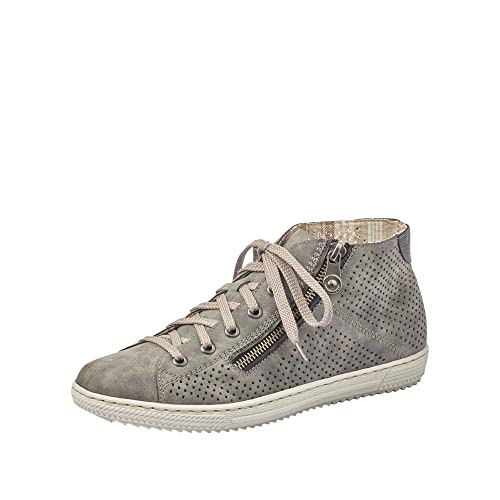Rieker Damen L9427-45 Sneaker, Grau, EU im Sale