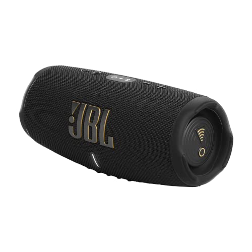 JBL Charge 5 Wifi – Wireless speaker with Bluetooth and WiFi – Water and dust resistant – Integrated power bank – Up to 20 hours of battery life – Black on sale