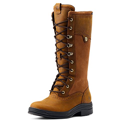 ARIAT 2023 Frauen Wythburn Ii wasserdichte Reitstiefel 10042411 - Verwittert Braun Footwear UK Size - UK 5.5 im Sale