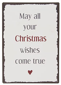Thumbnail for IB Laursen Metallschild Blechschild Bild Weihnachten May All Your Christmas. H20xL14cm X-Mas Schild im Sale