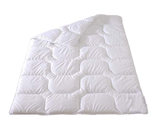 Microfiber duo quilt boil-proof Nevada 135x200 cm, warm winter duvet washable up to 95°C, suitable for allergy sufferers on sale