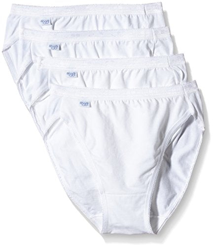 sloggi Women's Basic+ Tai 4P Briefs, White, 48 on sale