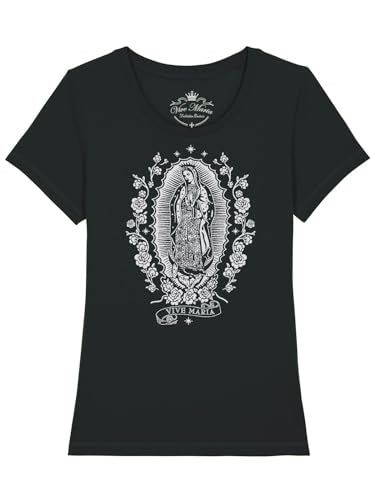 Vive Maria Burning Heart Women's T-Shirt White, on sale