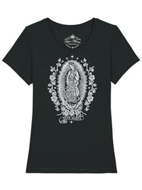 Thumbnail for Vive Maria Burning Heart Women's T-Shirt White, on sale