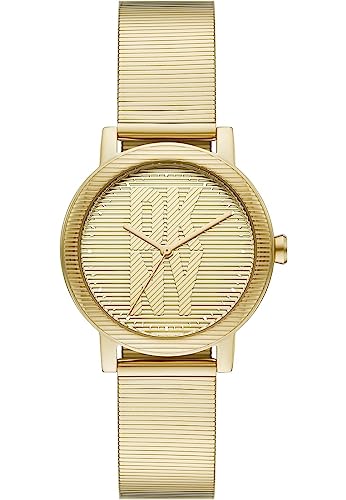 DKNY Damenuhr Soho d quarz/3 Zeiger Uhrwerk 34mm Gehäusegröße mit einem Edelstahlarmband NY6670 im Sale