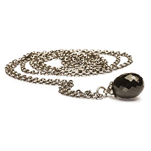 TrollBeads Damen-Charmskette 925 Sterling Silber Fantasy mit Onyx 70 cm TAGFA-00002 im Sale