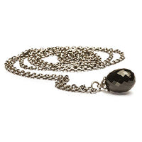 Thumbnail for TrollBeads Damen-Charmskette 925 Sterling Silber Fantasy mit Onyx 70 cm TAGFA-00002 im Sale