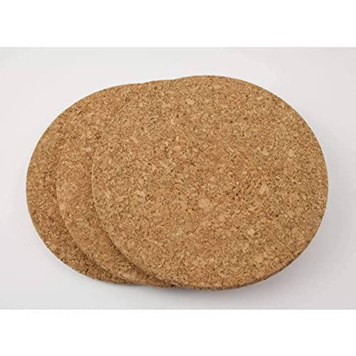 IKEA HEAT set of 3 cork trivets, 19cm diameter, cork trivets, trivets on sale