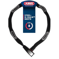 Thumbnail for ABUS Kettenschloss Steel-O-Chain 8807K – Flexibles Fahrradschloss aus gehärtetem Stahl – ABUS-Sicherheitslevel 8-85 cm - Schwarz im Sale