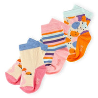 Thumbnail for Sigikid Kinder Socken 3 Paar Söckchen Baby Mädchen Bio-Baumwolle im Sale
