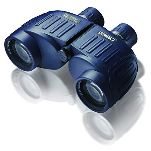 STEINER Marine Binoculars Navigator Pro 7x50 - Quality binoculars, 10-year warranty, high detail sharpness, 5m waterproof, made for water sports enthusiasts and hobby sailors on sale
