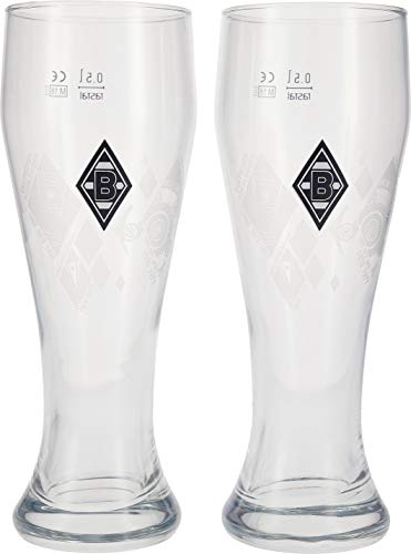 Borussia Mönchengladbach glass wheat glasses set of 2 2018 on sale