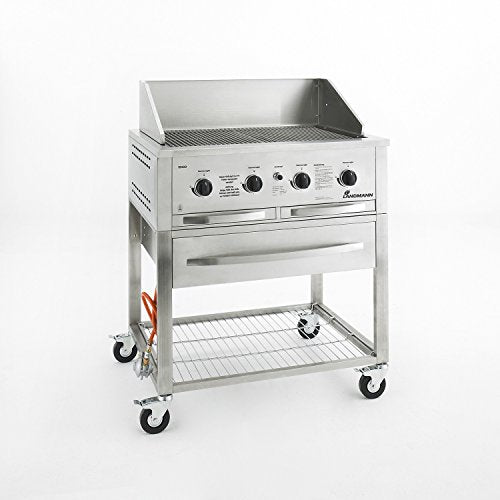 GAS ROASTERS 4-burner stainless steel 20 kW large grill area Landmann