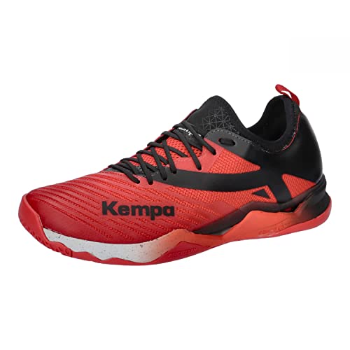 Kempa Unisex Wing Lite 2.0 Handballschuhe, Sportschuhe, Turnschuhe, Rot Schwarz, EU im Sale