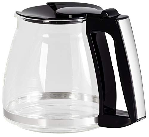 Melitta Ersatzglaskanne für die Filterkaffeemaschine Optima Timer, Glas, Schwarz, 15,5 x 15,5 x 14,7 cm im Sale