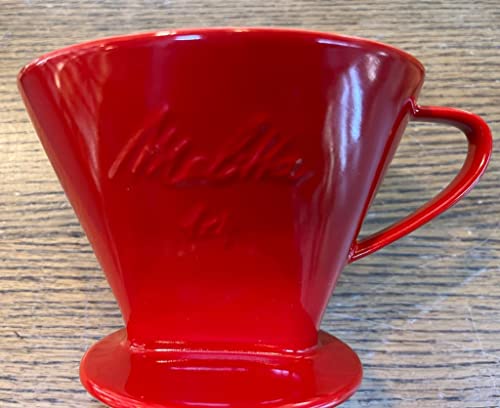 Melitta Kaffeefilter 1x4 - Gr. 4 Rot Porzellan im Sale