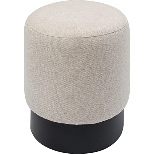 Kare Design Stool Cherry Creme Black, easy-care, seat height, 37 x 37 x 44 on sale
