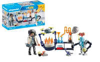 Thumbnail for PLAYMOBIL myLife 71450 Researchers with Robots, Science Party in the Lab, including drone, robot, and innovative accessories, sustainable toy for children ages 4 and up on sale