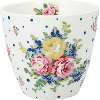Thumbnail for GreenGate [W] Latte cup Laura white on sale