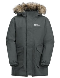 Thumbnail for Jack Wolfskin Jungen Cosy Bear 3in1 Parka B Jacket, slate green, 116 EU im Sale