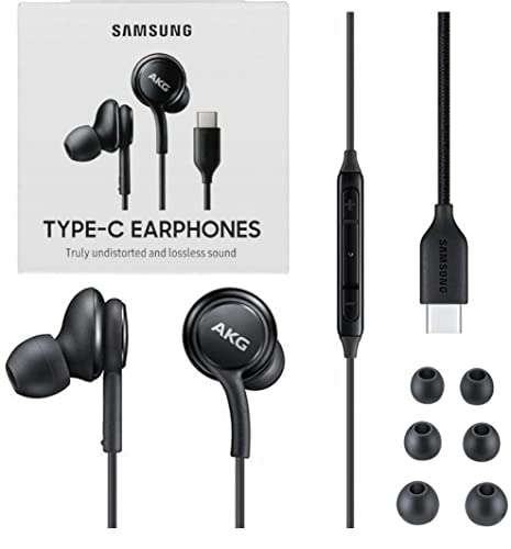 Samsung EO-IC100 USB-Typ-C-Kopfhörer, Sound von AKG, Schwarz im Sale