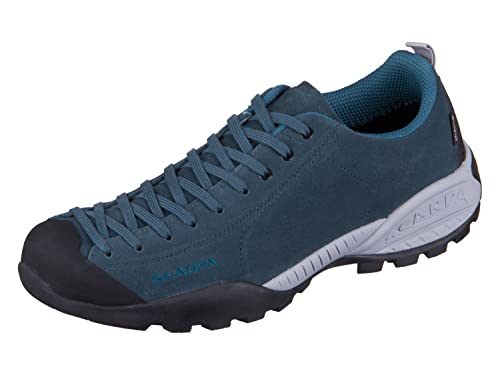 Scarpa Mojito GTX Blau - Gore-Tex Wasserdichter atmungsaktiver Freizeitschuh, im Sale