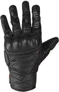 Thumbnail for Rukka Hero 2.0 Motorcycle Leather Gloves (Black, 10) on Sale