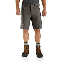 Thumbnail for Carhartt Herren Force Lockere, leichte Cargo-Arbeitsshorts aus Ripstop Shorts, Asphalt, 31W im Sale