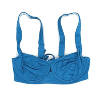 Thumbnail for Victoria's Secret Essential Full Coverage Strappy Back Bathing Suit Bikini Top, Tierprint, (32) 32A im Sale