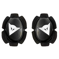 Thumbnail for Dainese - Pista Knee Slider High Durability, Polyurethane Motorcycle Knee Pads, Exceptional Strength for Longevity, Motorcycle Racetrack Slider with Velcro Fastener, Black/White on Sale