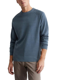 Thumbnail for Marc OߴPolo Herren Strickpullover aus Bio-Baumwolle Langarm, Blau (Moon Stone), im Sale